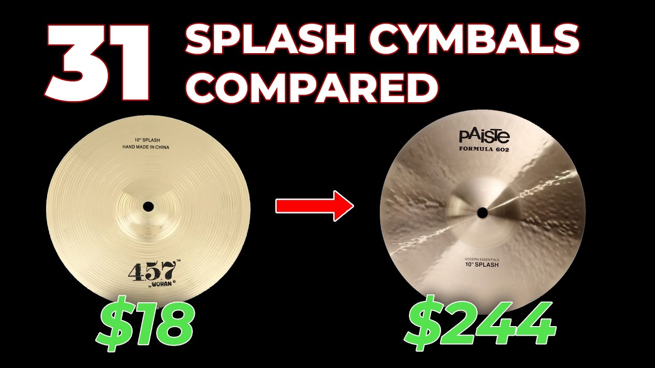 PART 2! | The Ultimate Splash Cymbal Buyer's Guide – Drum Center 