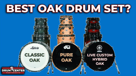 3 Oak Drum Sets Compared | Ludwig vs DW vs Yamaha! 