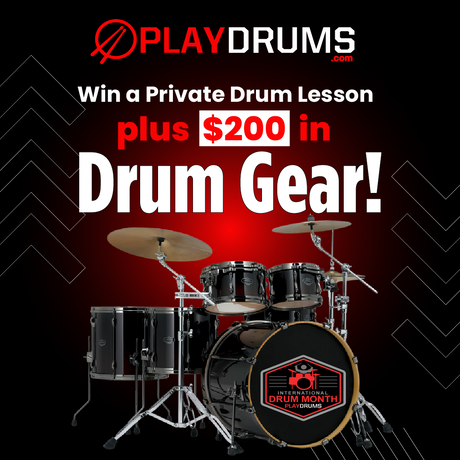 “Lesson With A Master” Giveaway Celebrates INTERNATIONAL DRUM MONTH