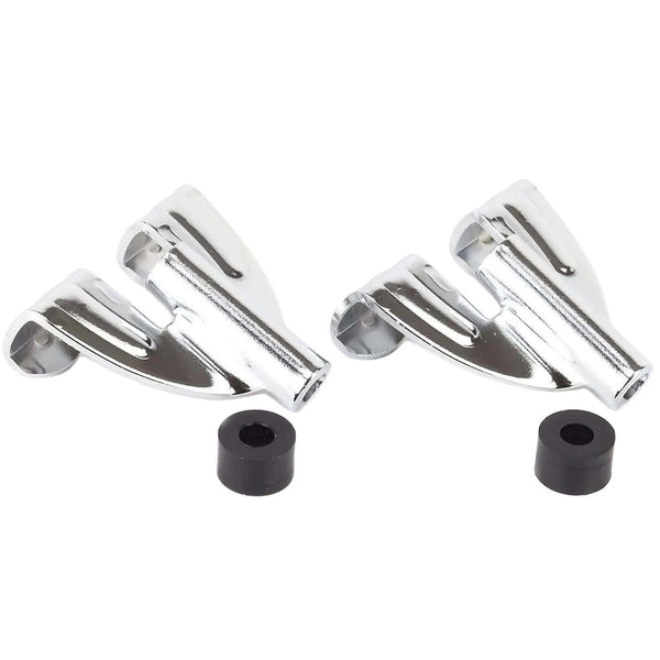 Ludwig Bass Drum Chrome Hardware Drum Claws and Tension Rods (2pcs)