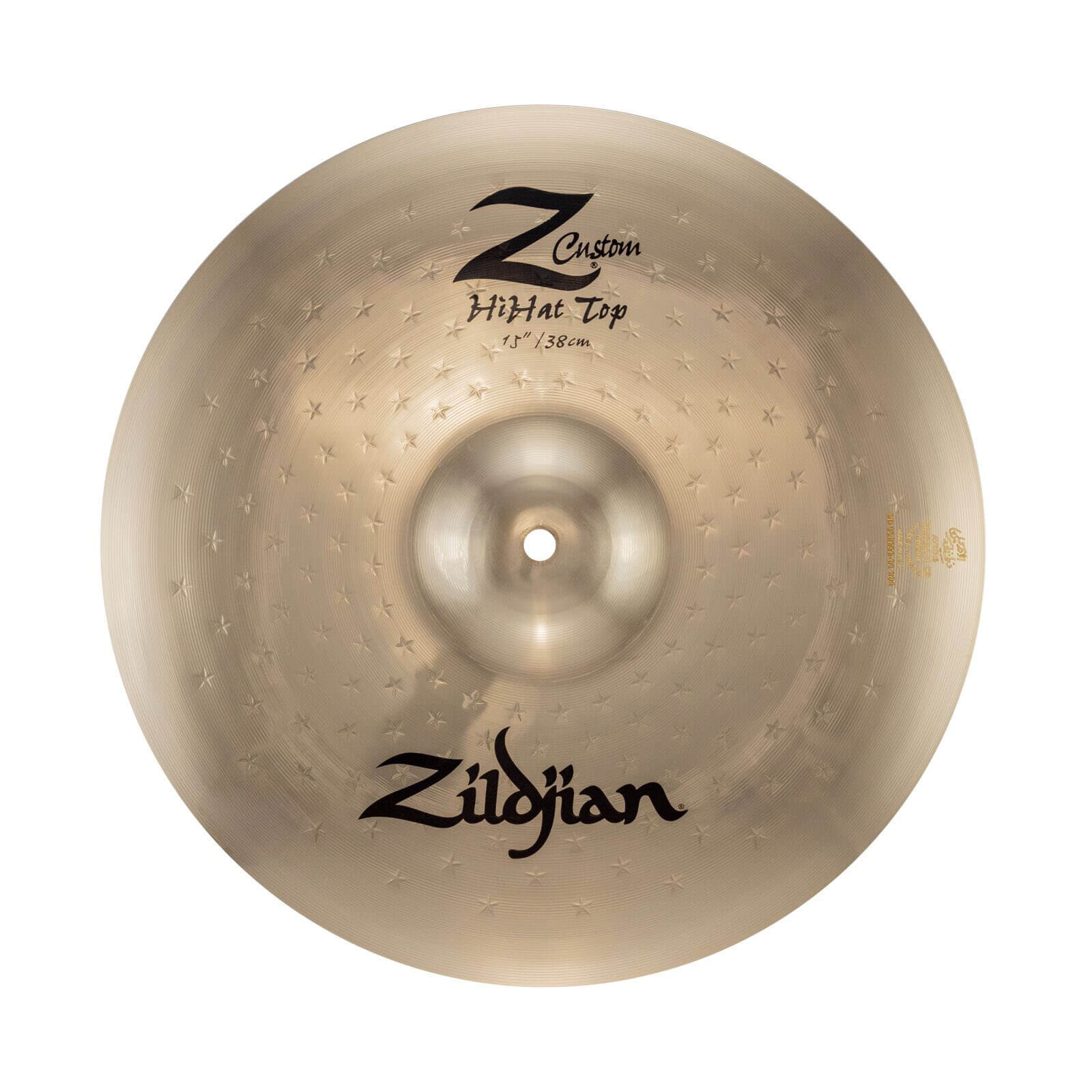 Zildjian Z Custom Hi Hat Cymbal Top Only 15