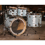 DW Collectors Maple VLT 333 4pc Drum Set Pale Blue Oyster