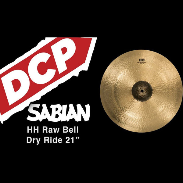 Sabian HH Raw Bell Dry Ride Cymbal 21