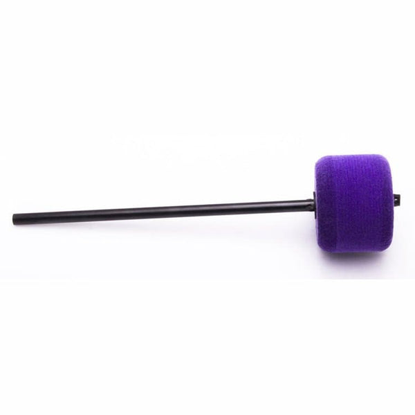 Danmar Purple Felt Bass Drum Beater, Black Shaft DCP