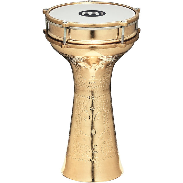 Meinl Copper Darbuka Brass Plated Hand Hammered 7 7/8 x 15 1/2