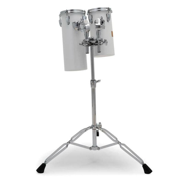 Pearl Rocket Toms w/Stand 12 & 15" White DCP