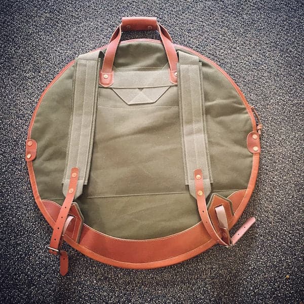 Tackle Instrument Supply Backpack Cymbal Bag 22" Forest Green Drum