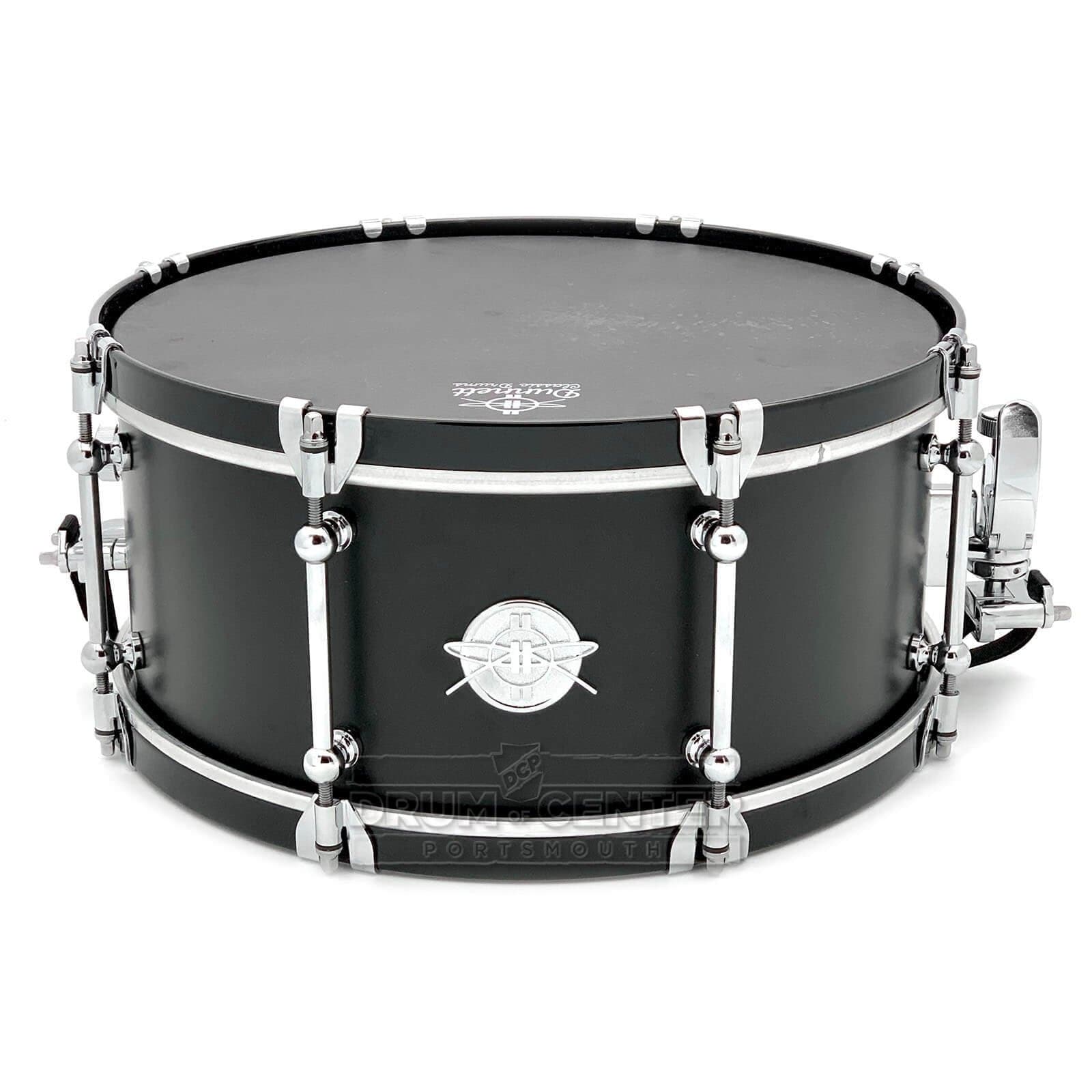 Dunnett Classic Sledge Carbon Steel Snare Drum 14x6.5 Matte Black w/Co