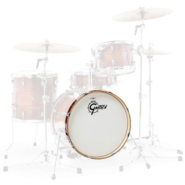 Gretsch Catalina Club 18in Bass Drum Hoop, Gloss Crimson Burst Drum