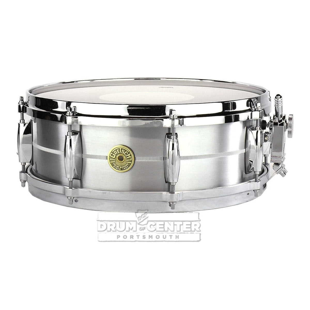 Gretsch G4160SAM Solid Aluminum Snare Drum 14x5 w/MicroSensitive