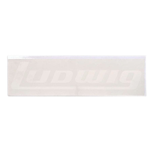 Ludwig Bass Drum Decal White 13" Drum Center Of Portsmouth