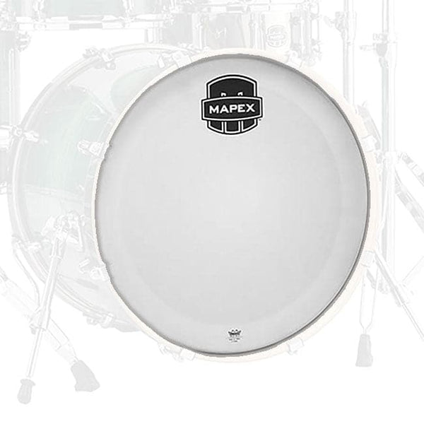 Mapex Bass Drum Logo Head 22" for Armory Coated White DCP
