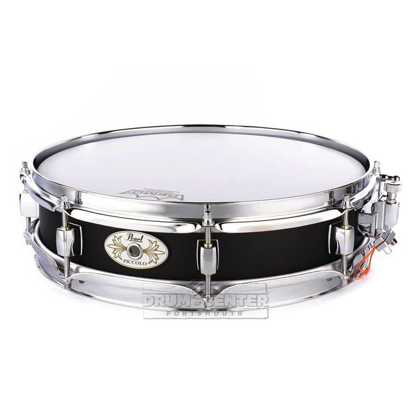 Pearl piccolo black steel 13”x3” snare drum, Hobbies & Toys, Music & Media,  Musical Instruments on Carousell