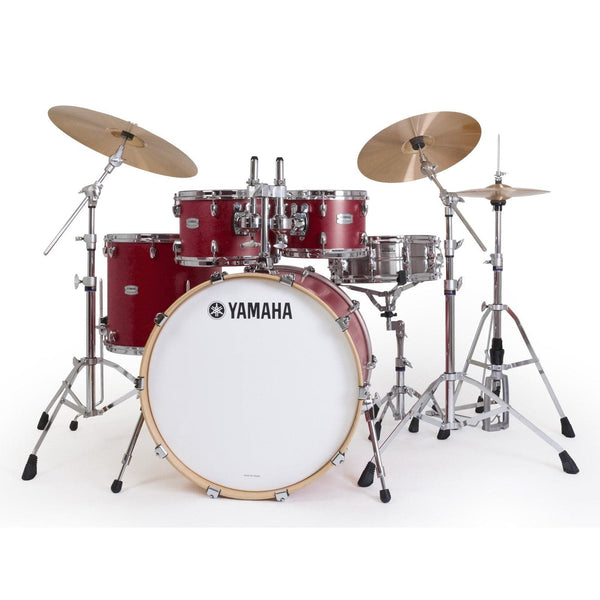 Yamaha Tour Custom Maple 4pc Drum Set 22/10/12/16 Candy Apple Satin