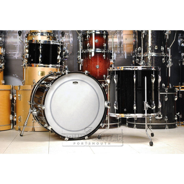 Yamaha Recording Custom 3pc Rock Drum Set Solid Black | DCP