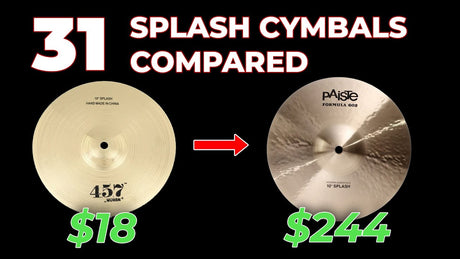 PART 1 | The Ultimate Splash Cymbal Buyer's Guide 