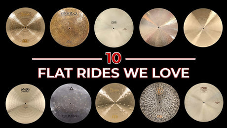10 Flat Ride Cymbals Compared | Which is Best for You?