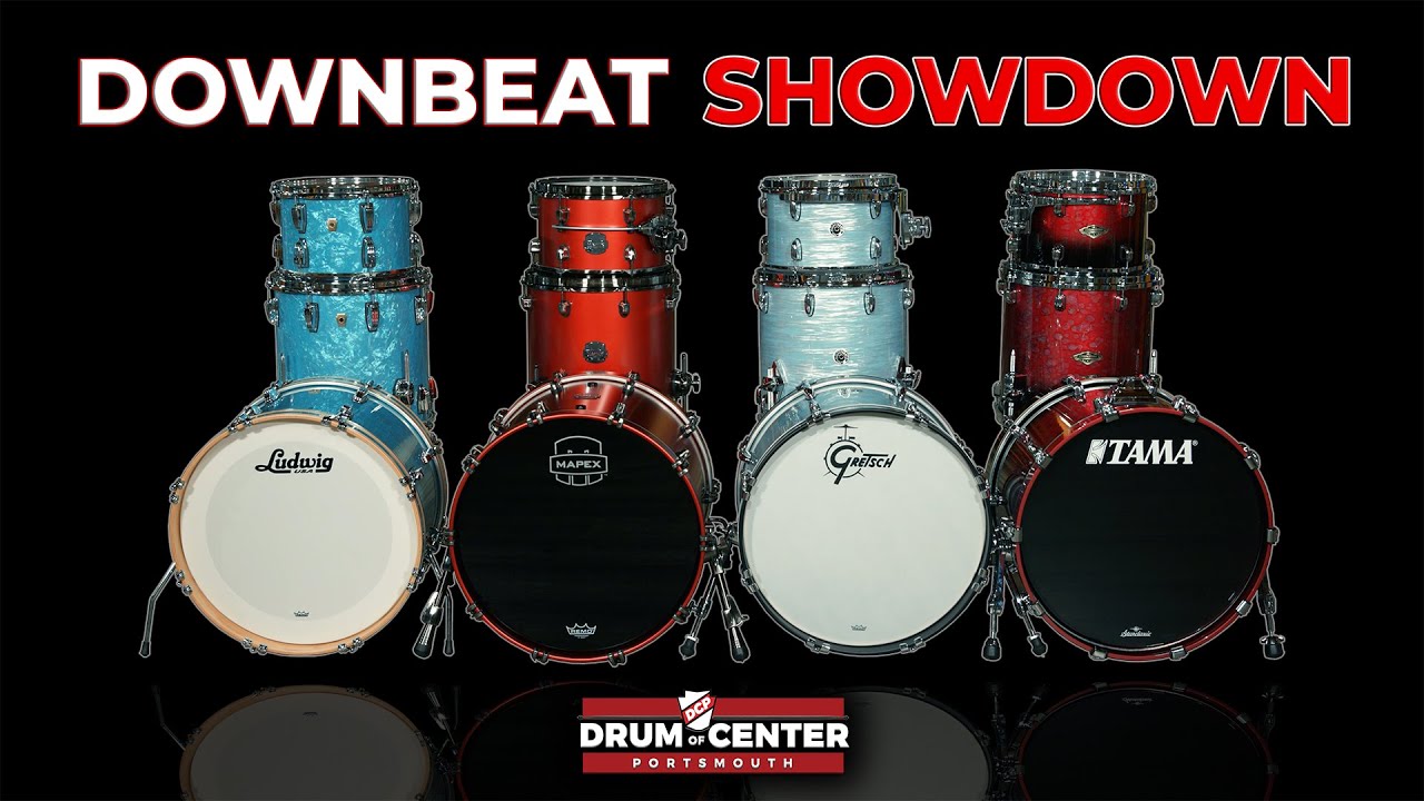 Downbeat Drum Set Battle | 20" Bass Drum Comparison