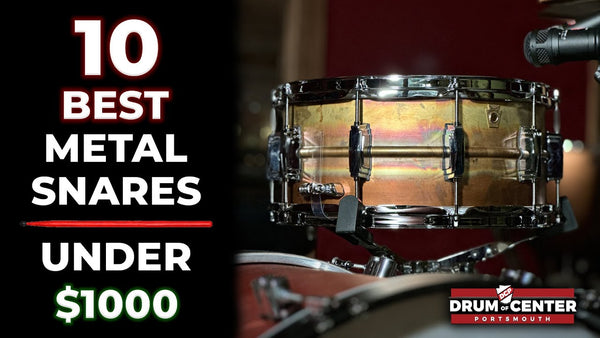 10 Best Metal Snare Drums Under $1000