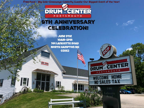 Drum Center of Portsmouth 9th Anniversary Celebration!