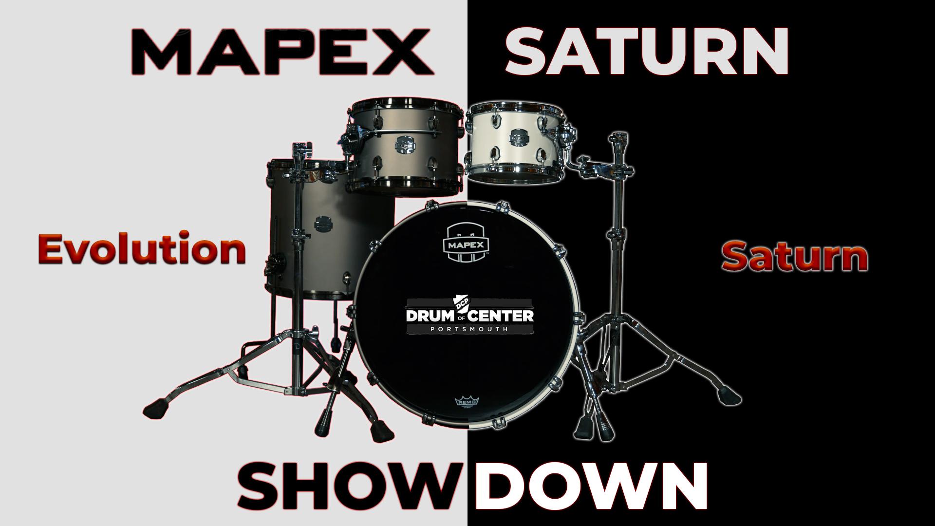 Mapex vs. New Saturn Evolution Drum Sets