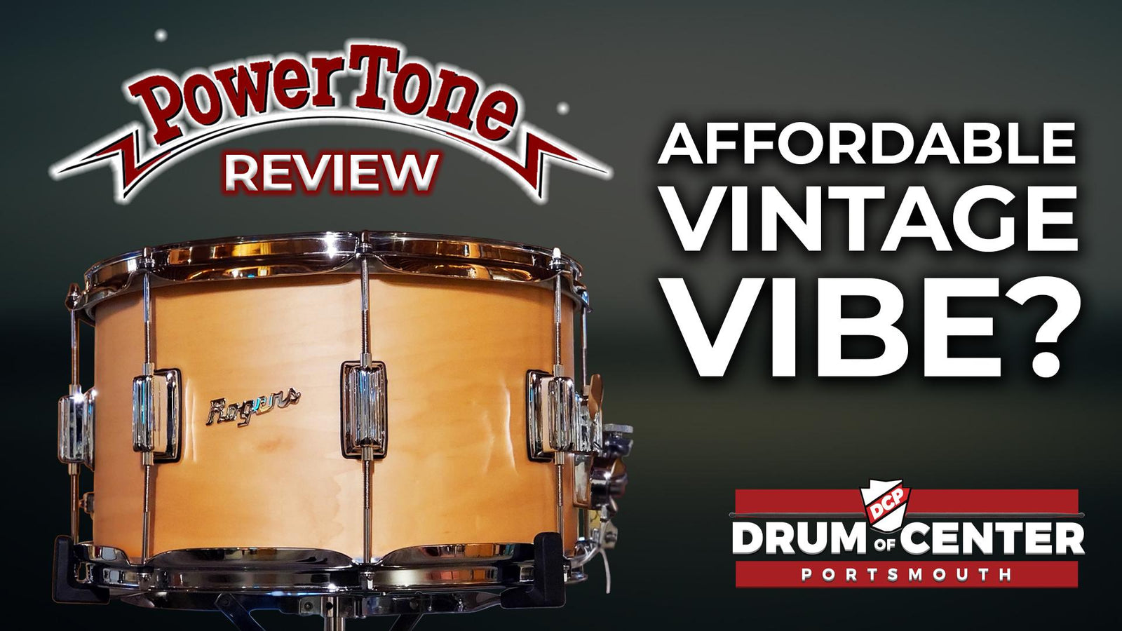 The New Rogers PowerTone Snare Drums Review