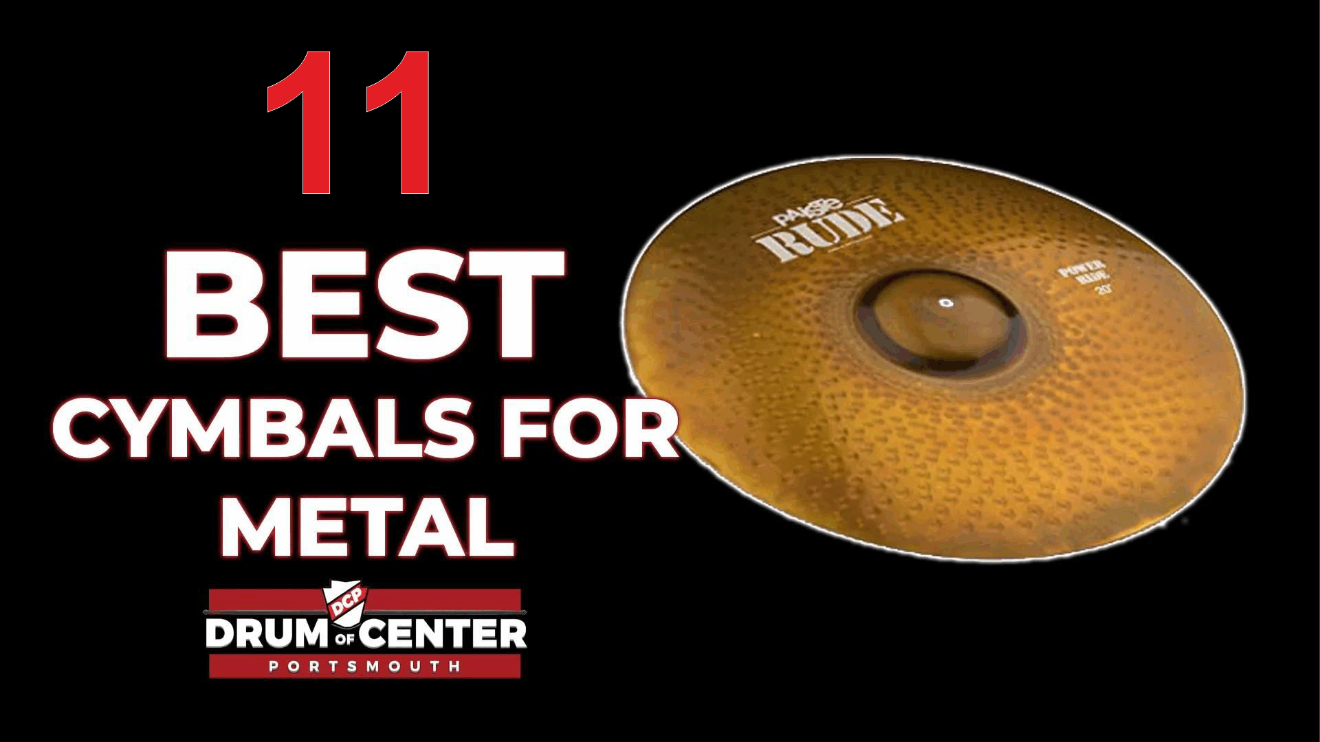 11 Best Cymbals for Metal by Skill Level & Budget