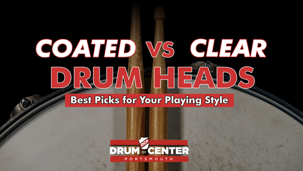 Coated vs Clear Drum Heads: Best Picks for Your Playing Style