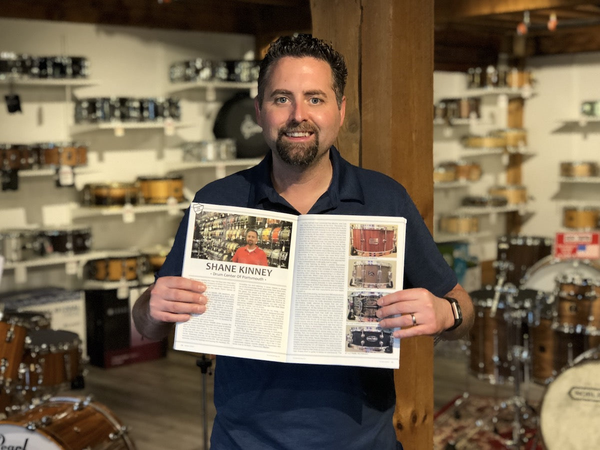 Shane is in the new Drumhead Magazine!