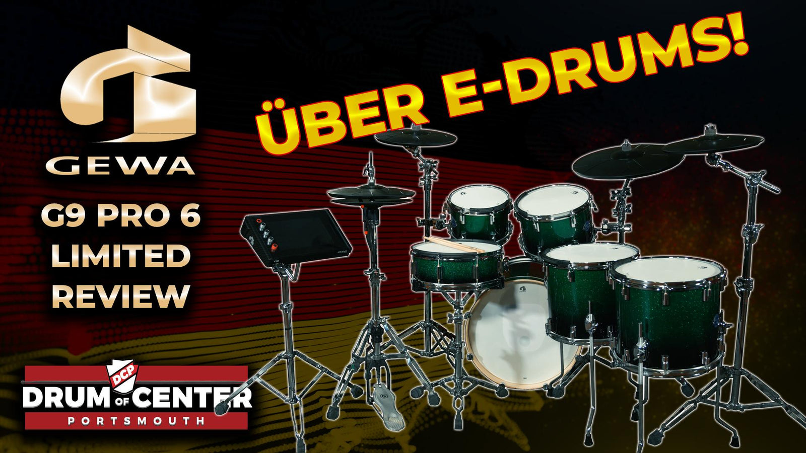 Gewa G9 Series - A New Option in High-End E-Drums