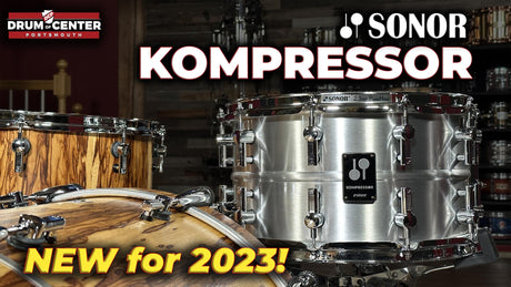 New Sonor Kompressor Snare Drums Review - Affordable German Metal!