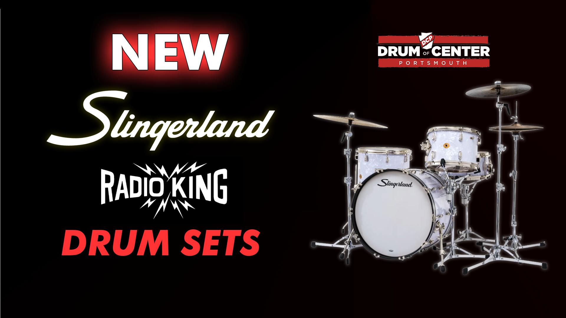 NEW Slingerland Radio King Drum Sets by DW - First Look Review