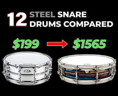 The Best Steel Snare Drum comparison