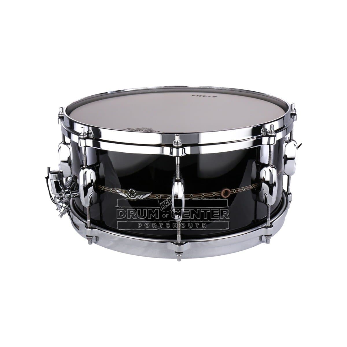 Used Tama Star Maple Snare Drum 14x6.5 Piano Black - Drum Center Of Portsmouth