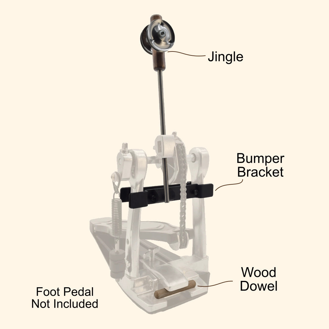 Native Tongue Percussion Pedal Percussion Kit Jingle