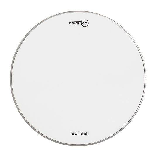 Drum-Tec Mesh Head Real Feel 16" White - Drum Center Of Portsmouth