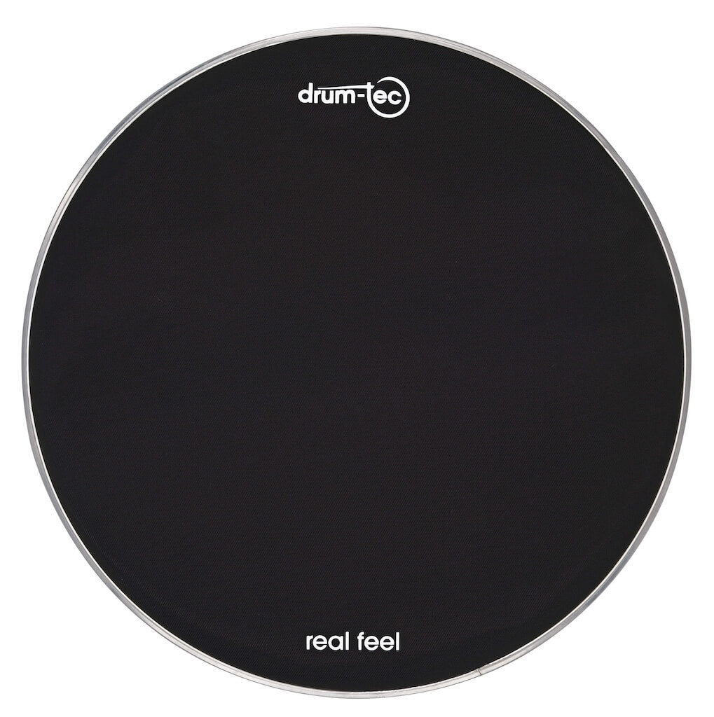 Drum-Tec Mesh Head Real Feel 8" Black - Drum Center Of Portsmouth