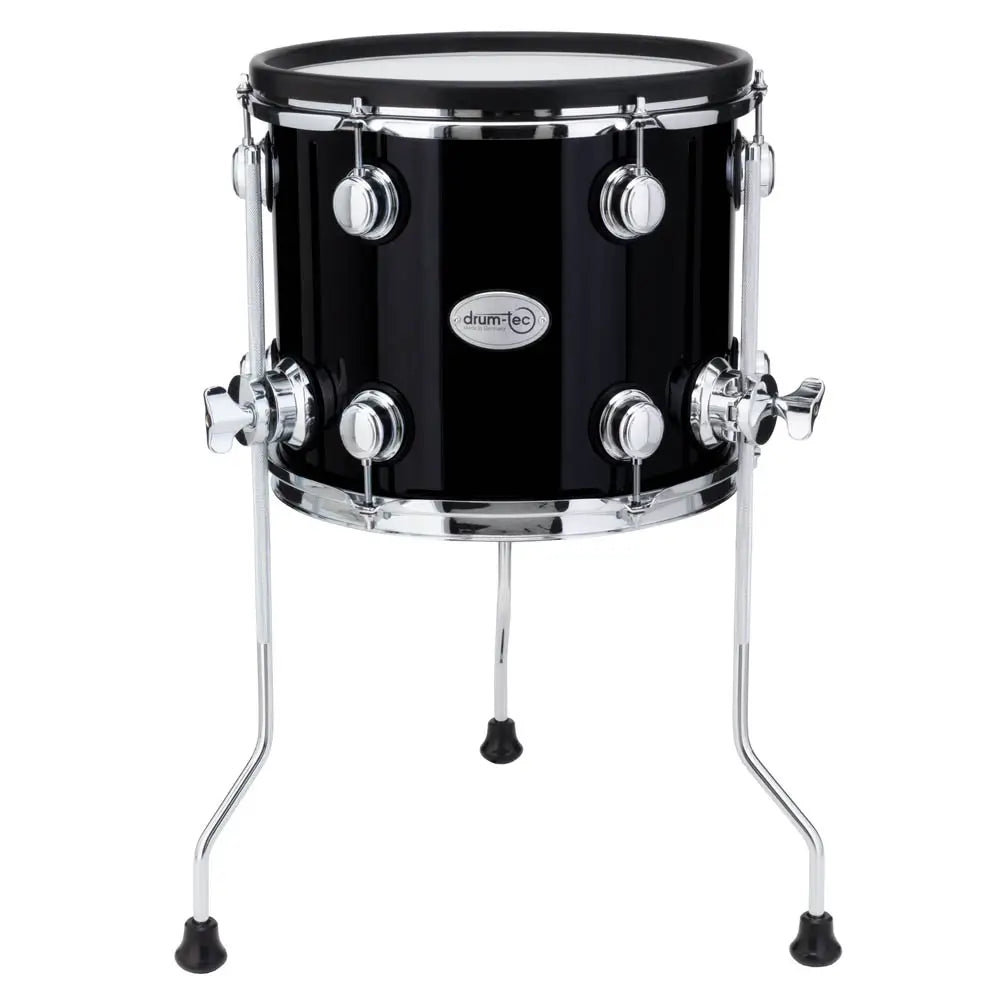 Drum-Tec Jam 3 E-Floor Tom 12x10 Black - Drum Center Of Portsmouth