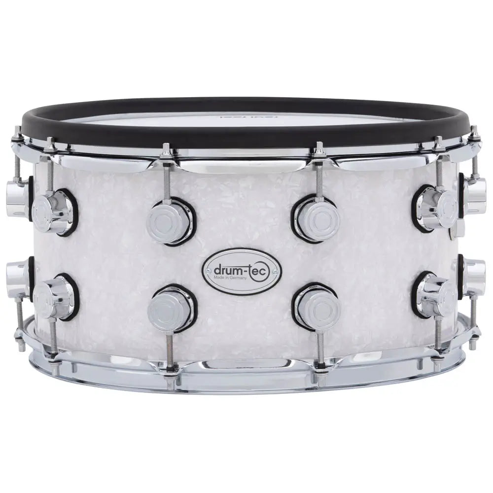 Drum-Tec Pro 3 Series E-Snare Drum 14x7 White Marine Pearl - Drum Center Of Portsmouth