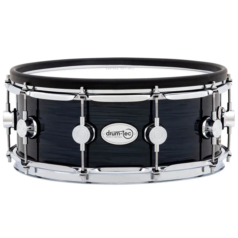 Drum-Tec Pro 3 Series E-Snare Drum 14x5.5 Black Slate - Drum Center Of Portsmouth