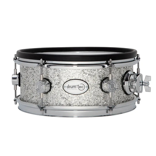 Drum-Tec Diabolo 3 E-Tom/Snare 12x5 Silver Sparkle - Drum Center Of Portsmouth