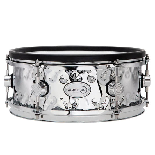 Drum-Tec Diabolo 3 E-Snare Drum 13x5 Hand Hammered Steel - Drum Center Of Portsmouth