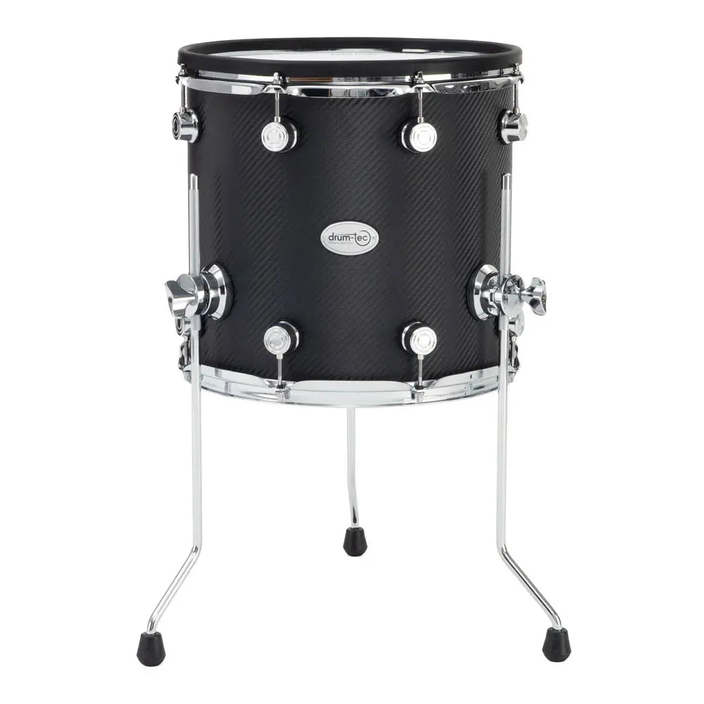 Drum-Tec Pro 3 E-Floor Tom 14x13 Carbon Fiber - Drum Center Of Portsmouth
