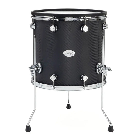 Drum-Tec Pro 3 E-Floor Tom 16x15 Carbon Fiber - Drum Center Of Portsmouth