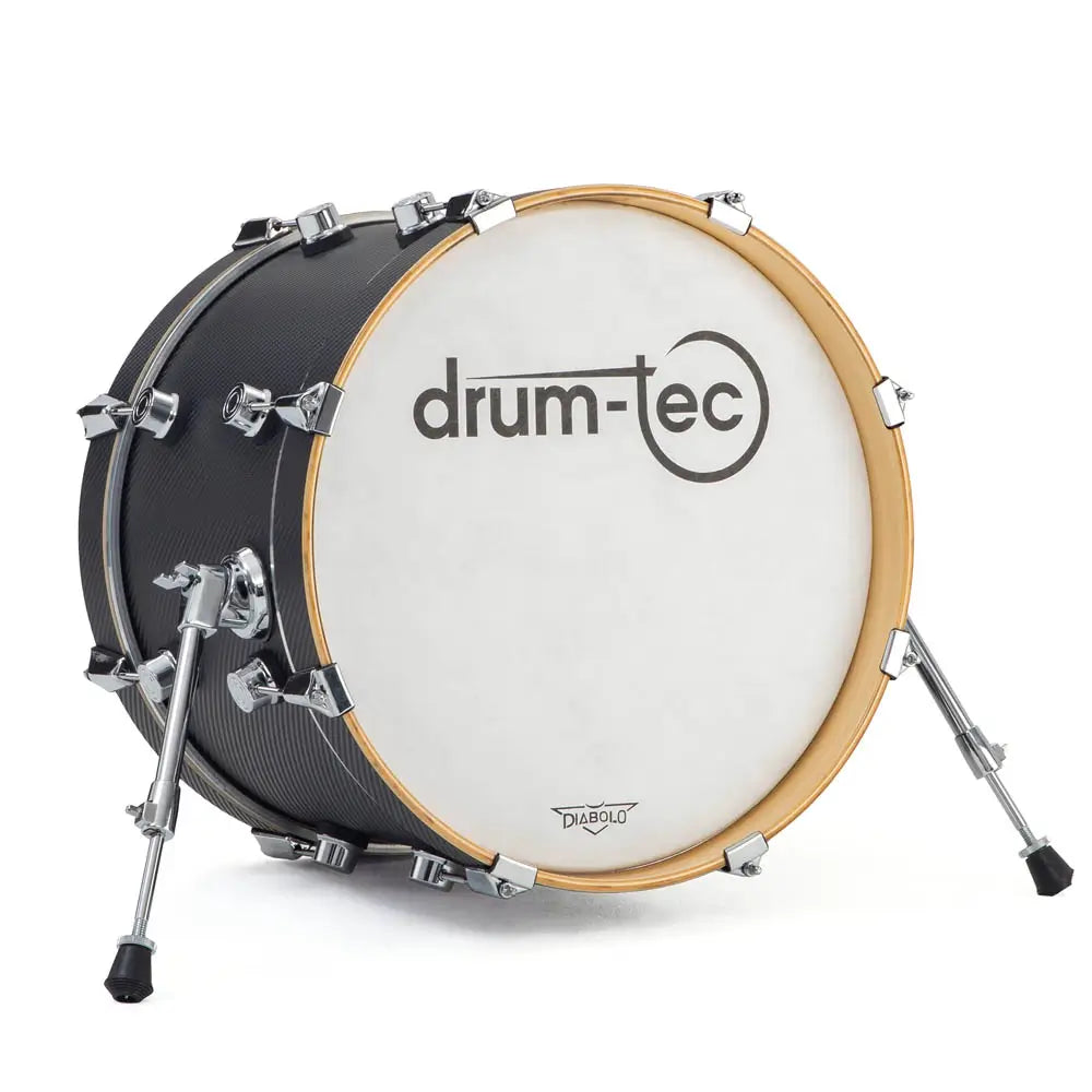 Drum-Tec Diabolo 3 E-Bass Drum 18x12 Carbon Fiber - Drum Center Of Portsmouth