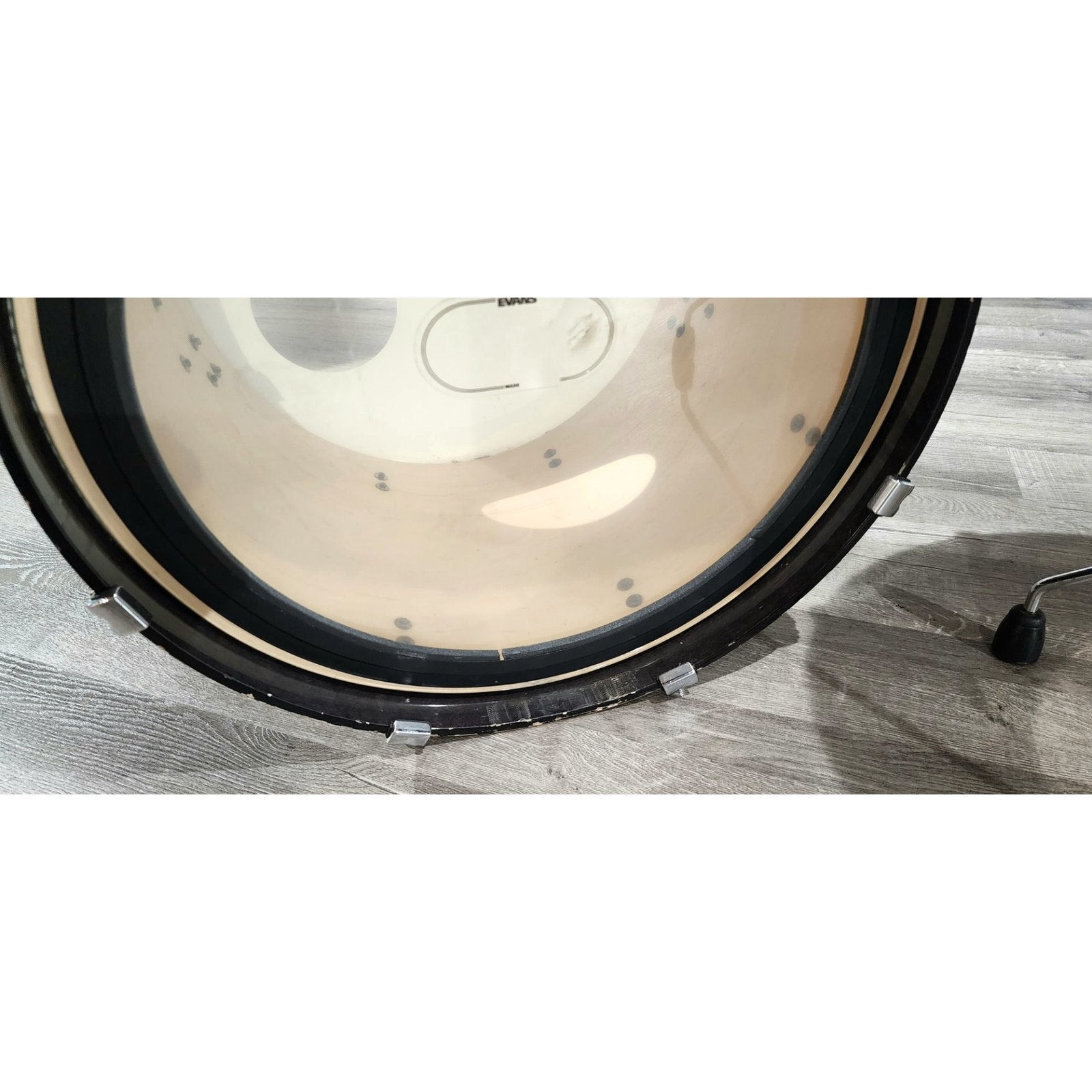 Used Tama Starclassic Performer 4pc Drum Set Transparent Black