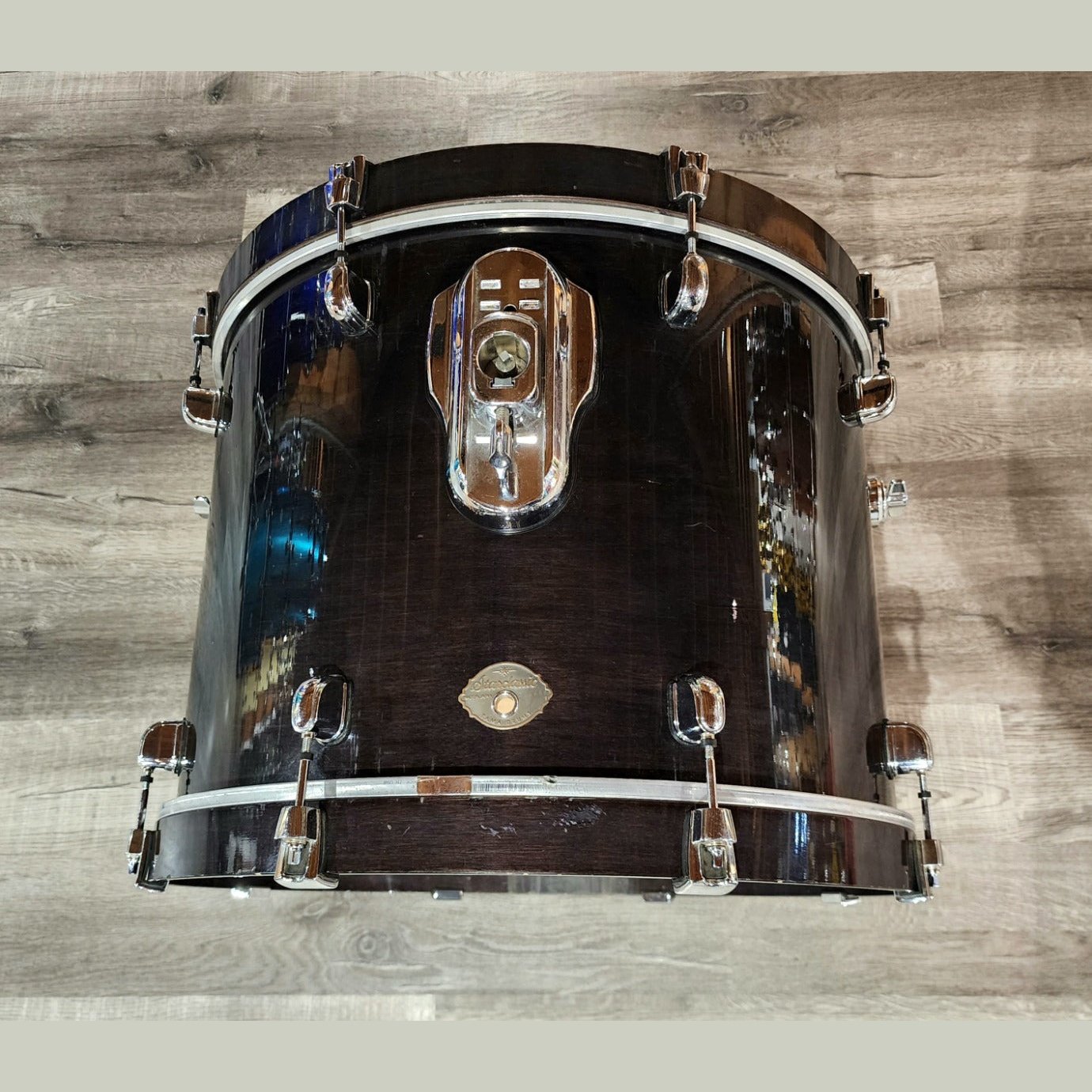 Used Tama Starclassic Performer 4pc Drum Set Transparent Black