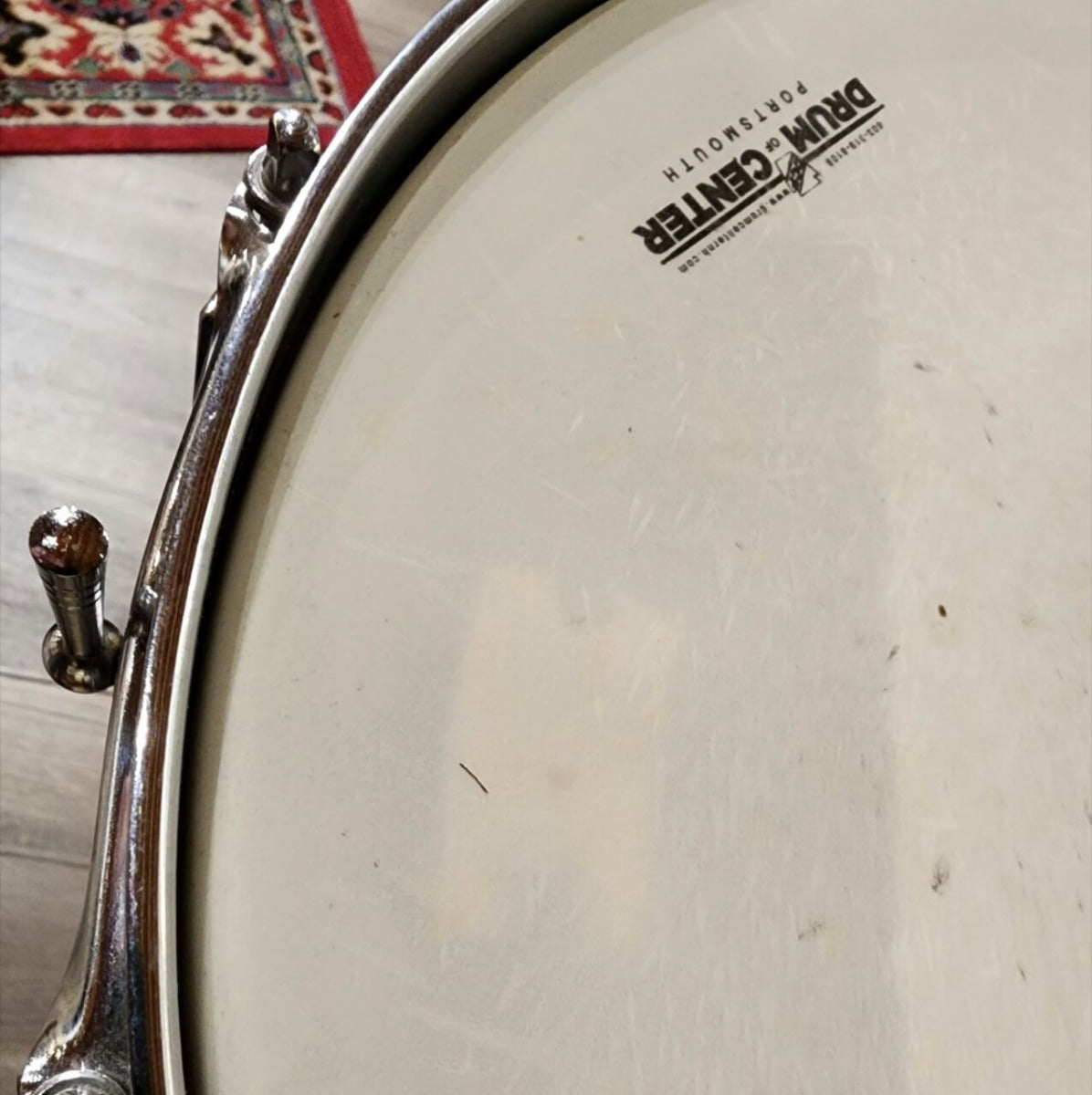 Vintage 1960's Ludwig LM400 Supraphonic Snare Drum 14x5
