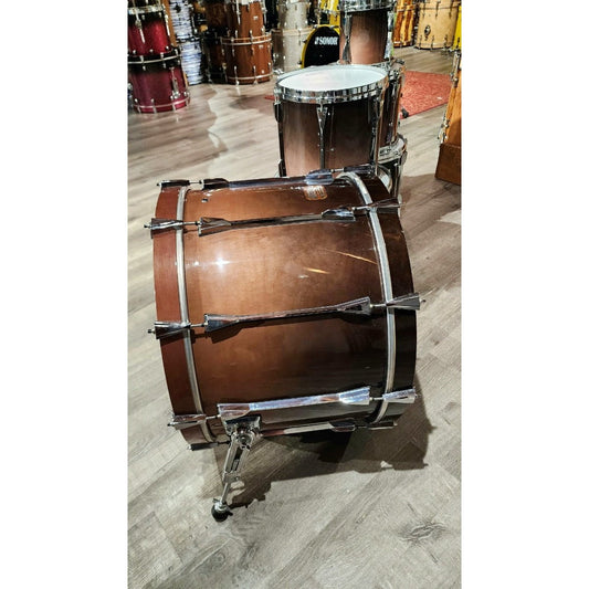 Used Tama Artstar Custom Maple 6pc Drumset Smokey Lavender w/Humes & Burg Enduro Cases