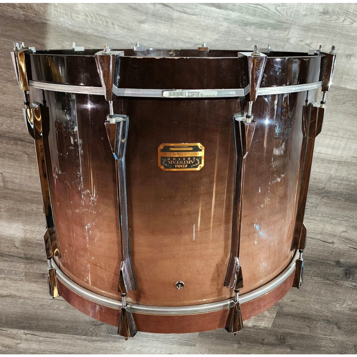 Used Tama Artstar Custom Maple 6pc Drumset Smokey Lavender w/Humes & Burg Enduro Cases